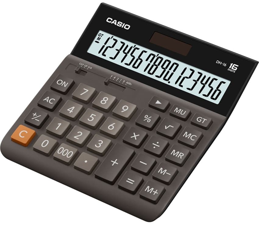 Calculadora Casio Mh-16 (16 Dígitos) - Preto