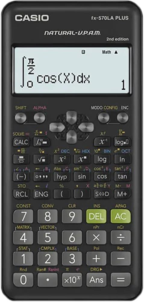 Calculadora Cientifica Casio FX-570LA CW Classwiz - Preto