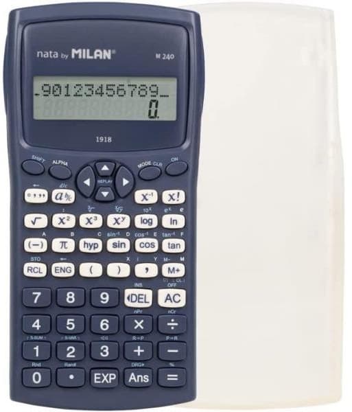 Calculadora Científica Milan Serie 1918 Azul