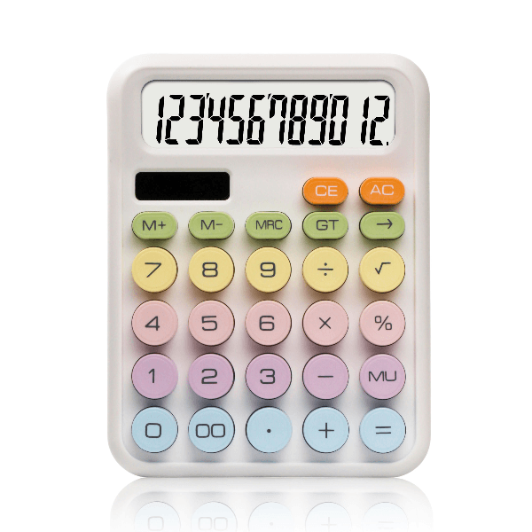 Calculadora Compacta Luo Lu-645 Branca