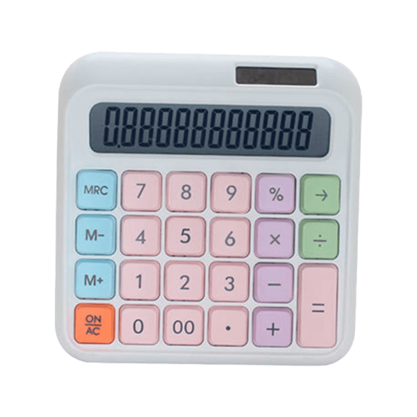 Calculadora Compacta Luo Lu-646 Branca
