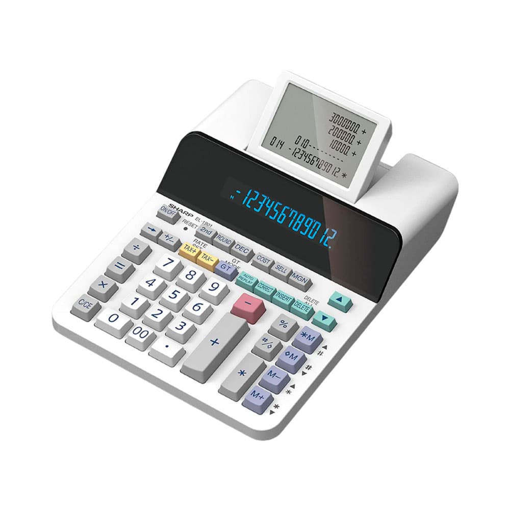 Calculadora Sharp El-1901 Branco 110V