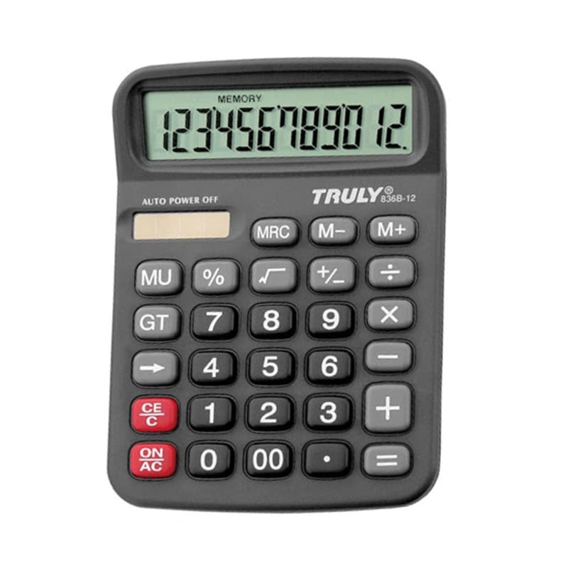 Calculadora Truly 836B-12 12 Dígitos