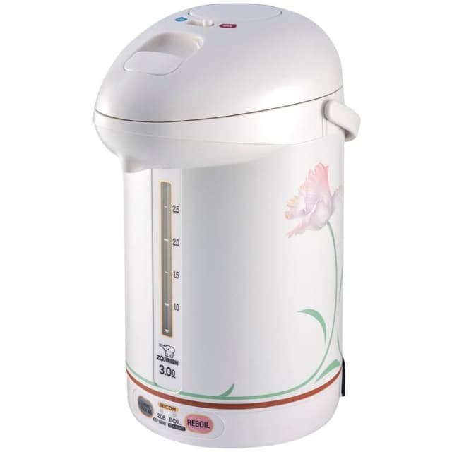 Caldeira Elétrica Zojirushi Cw-PZC30FC Sistema Micro Computadorizado 3L 110V – Branco