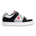 Calçado Casual Masculino Dc Lifestyle Pure Preto/Cinza/Vermelho