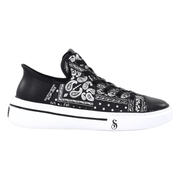 Calçado Casual Masculino Skechers Premium Leather Slip-Ins Snoop One - Double G Bkw