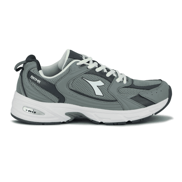 Calçado Esportivo Feminino Diadora Anyma Cinza/Cinza Escuro/Branco