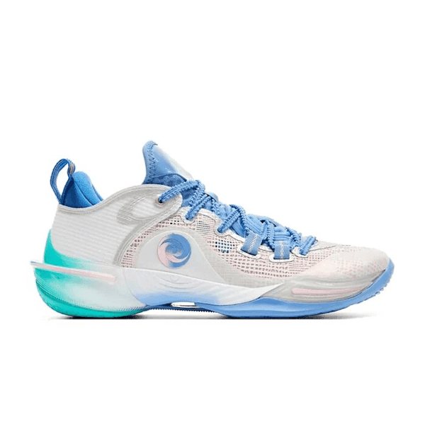 Calçado Esportivo Feminino Peak Taichi Olympic Flash 6 José Alvarado White/ Sky Blue/ Pink