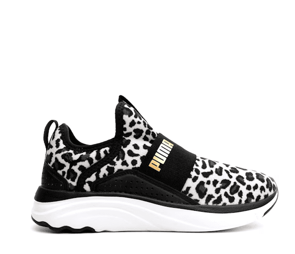 Tênis Feminino Puma Softride Sophia Slip-On Leopard