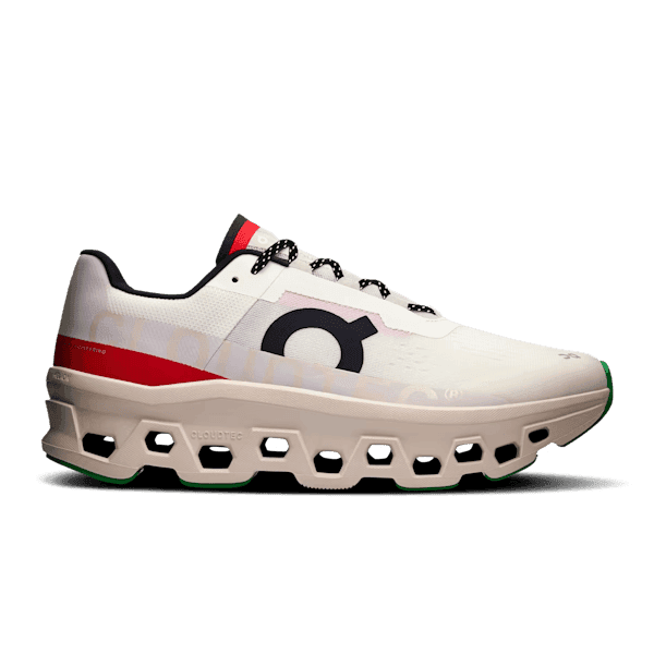 Calçado Esportivo Masculino On Cloud Cloudmonster Ivory/Pearl