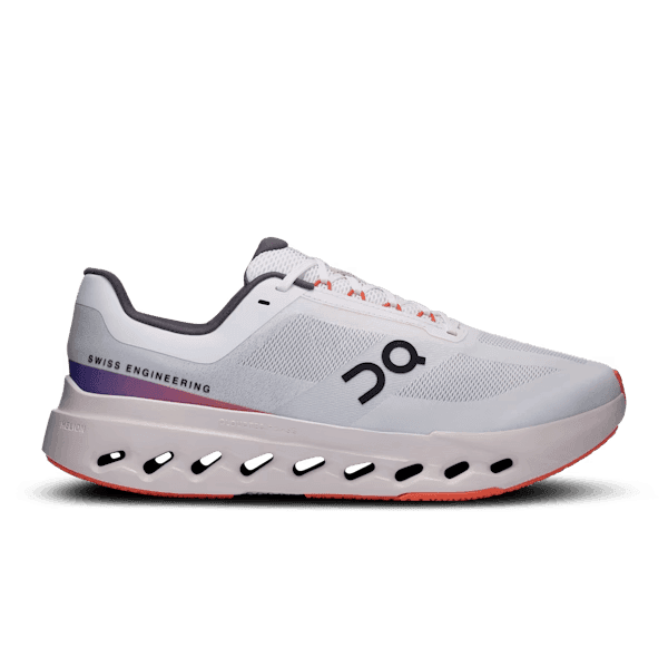 Calçado Esportivo Masculino On Cloud Cloudsurfer Next White/Flame
