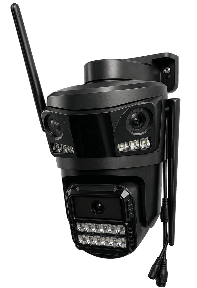 Cam Multi-Lens View 360Ø P20-Sp3 3.6Mm 12V/5MP+5MP5MP/WIFI