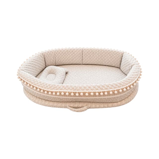 Cama com Mosquiteiro Oriente Scj-1399 Crema