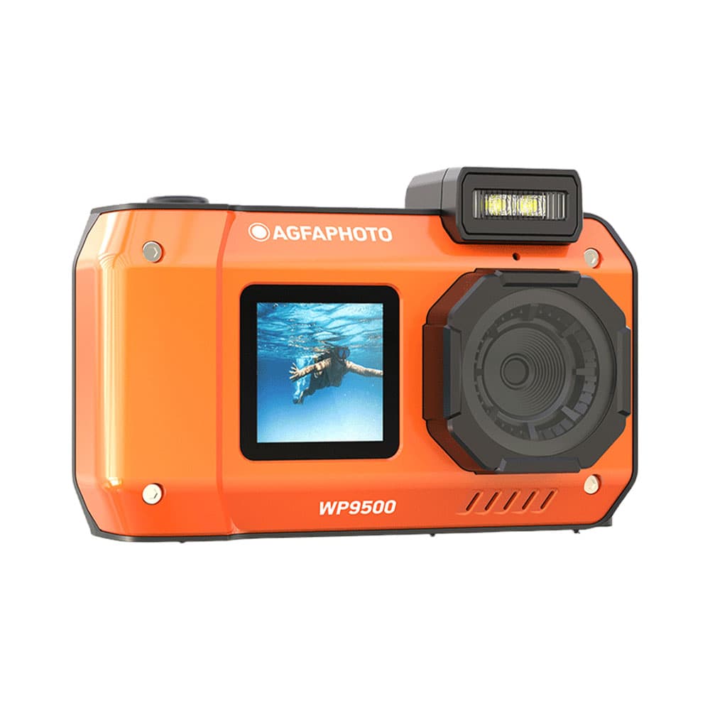 Cámara Compacta Agfaphoto Realishot Wp9500 Orange