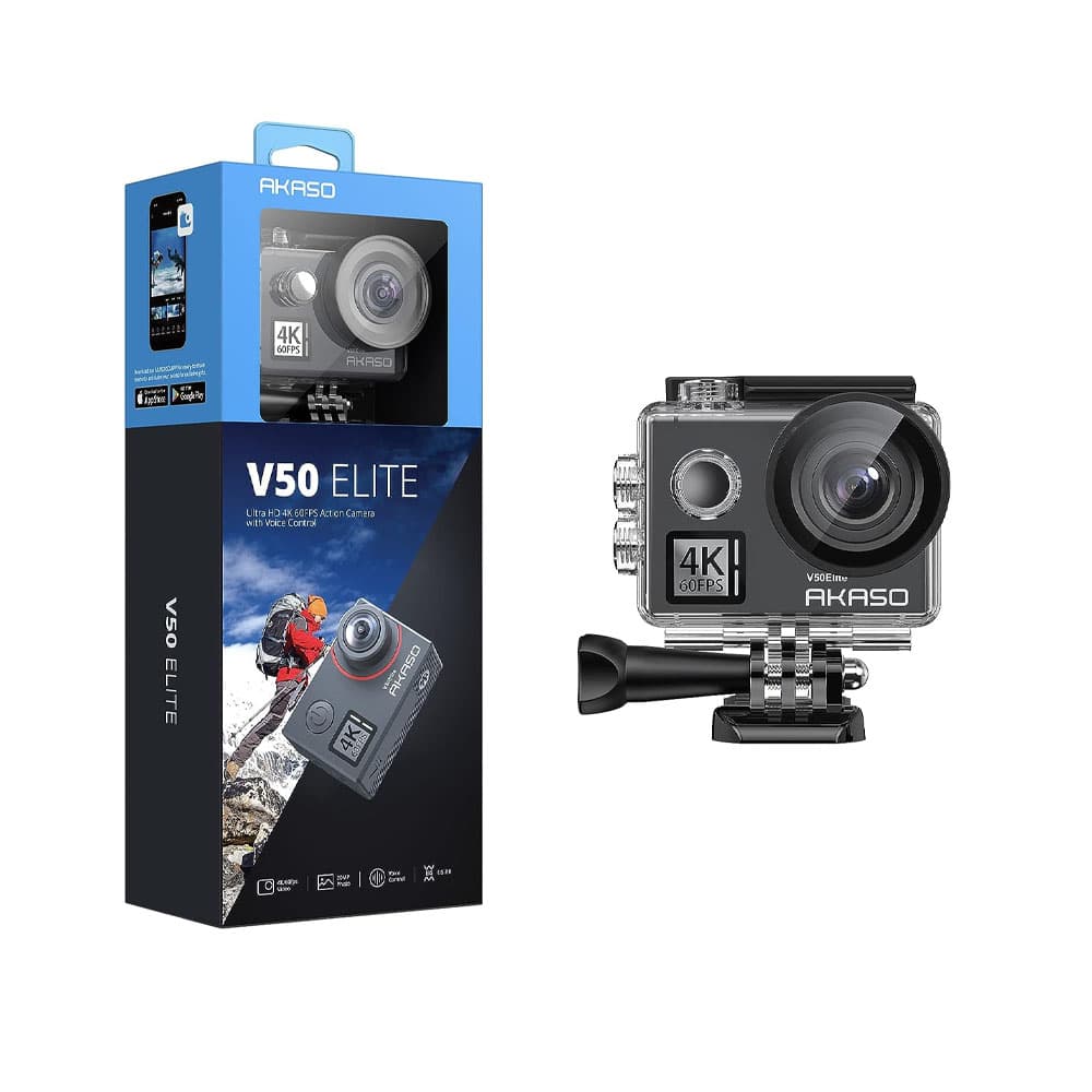 Câmera de Ação Akaso V50 Elite Preta