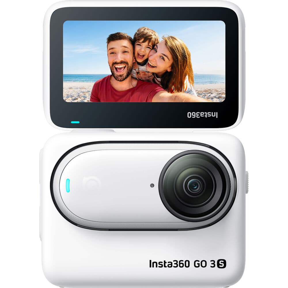 Câmera de Ação Insta360 Go 3S Standard Edition 4K 64GB - Branco Ártico