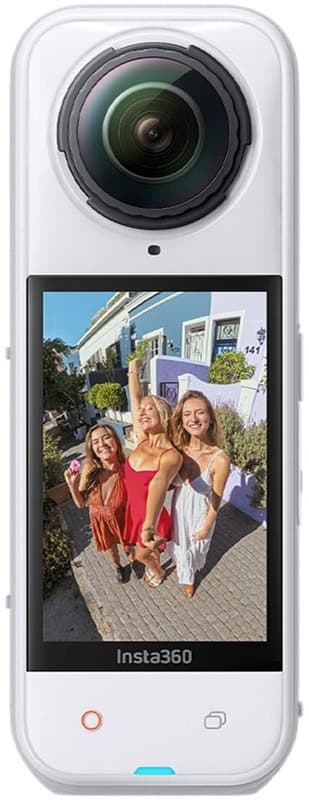 Câmera de Ação Insta360 X5 8K 360 Action Cam Edição Limitada Branco Fosco