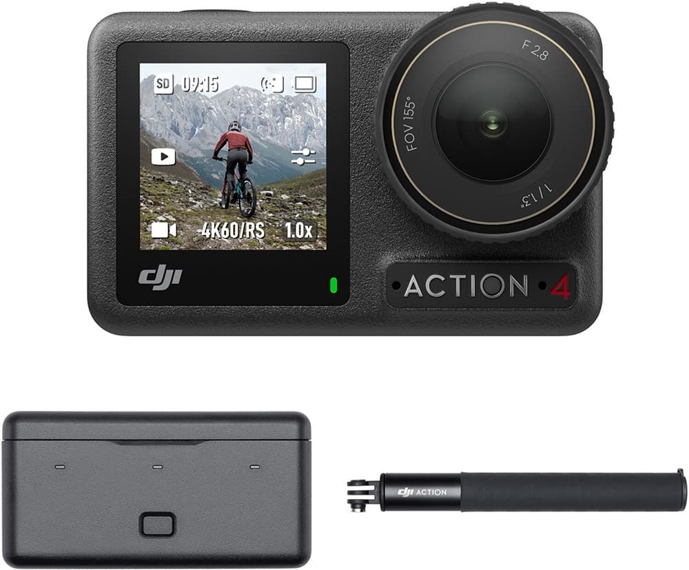 Câmera de Ação Dji Osmo Action 4 Adventure Combo