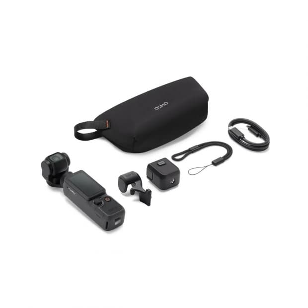 Câmera Estabilizadora Dji Osmo Pocket 4 Standard Combo