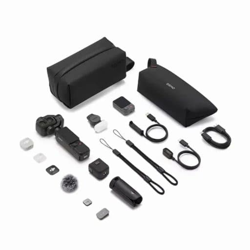 Câmera Estabilizadora Dji Osmo Pocket 4P Vlog Combo