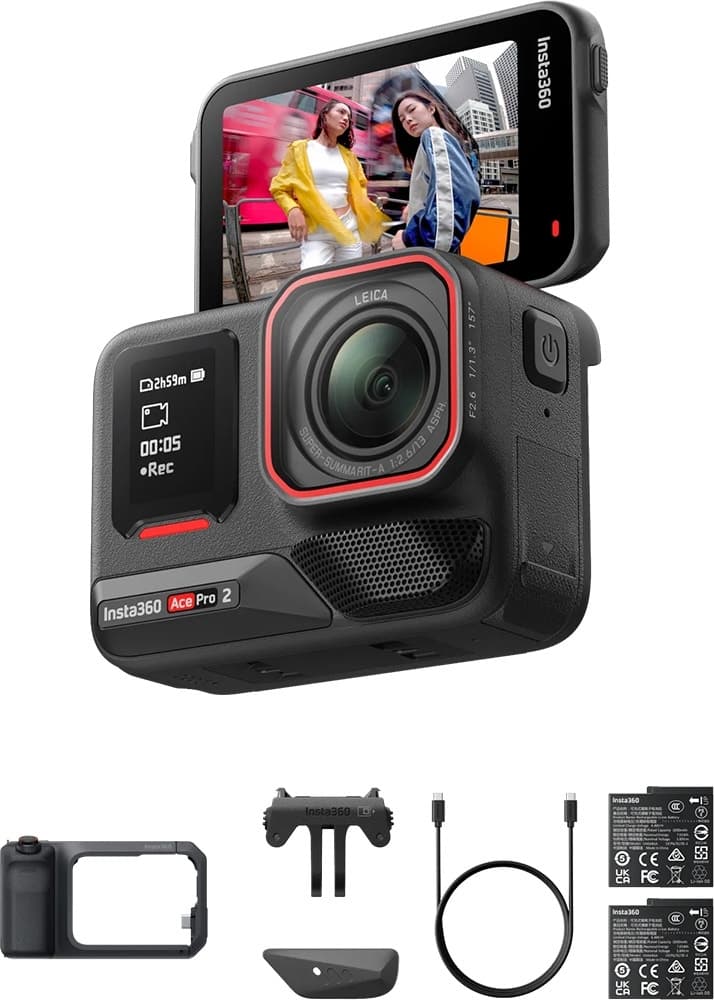 Câmera de Ação Insta360 Ace Pro 2 Explorer Pro Bundle