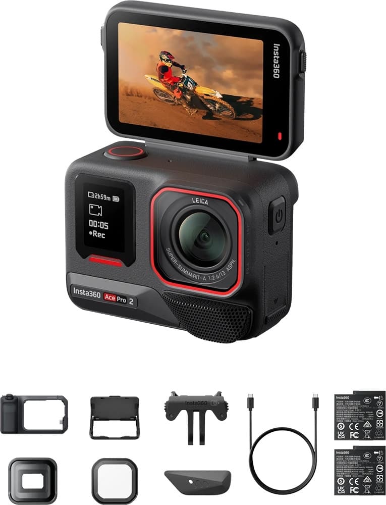 Câmera de Ação Insta360 Ace Pro 2 Videography Bundle Edição Limitada
