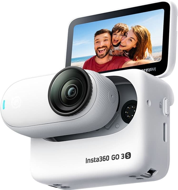 Câmera Insta360 Go 3S 128GB 4K - Branco Ártico