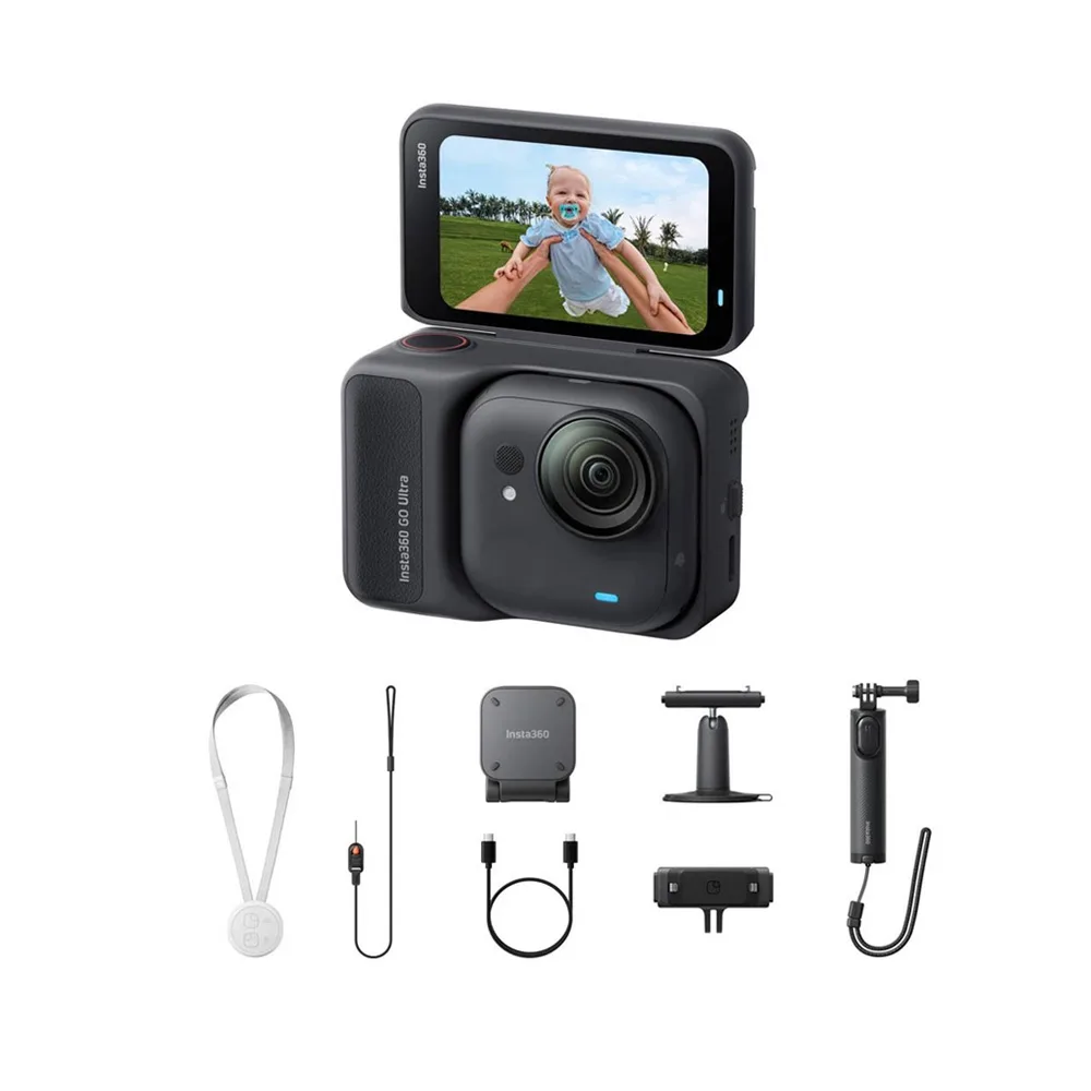 Câmera Insta360 Go Ultra 4K Standard Ativada