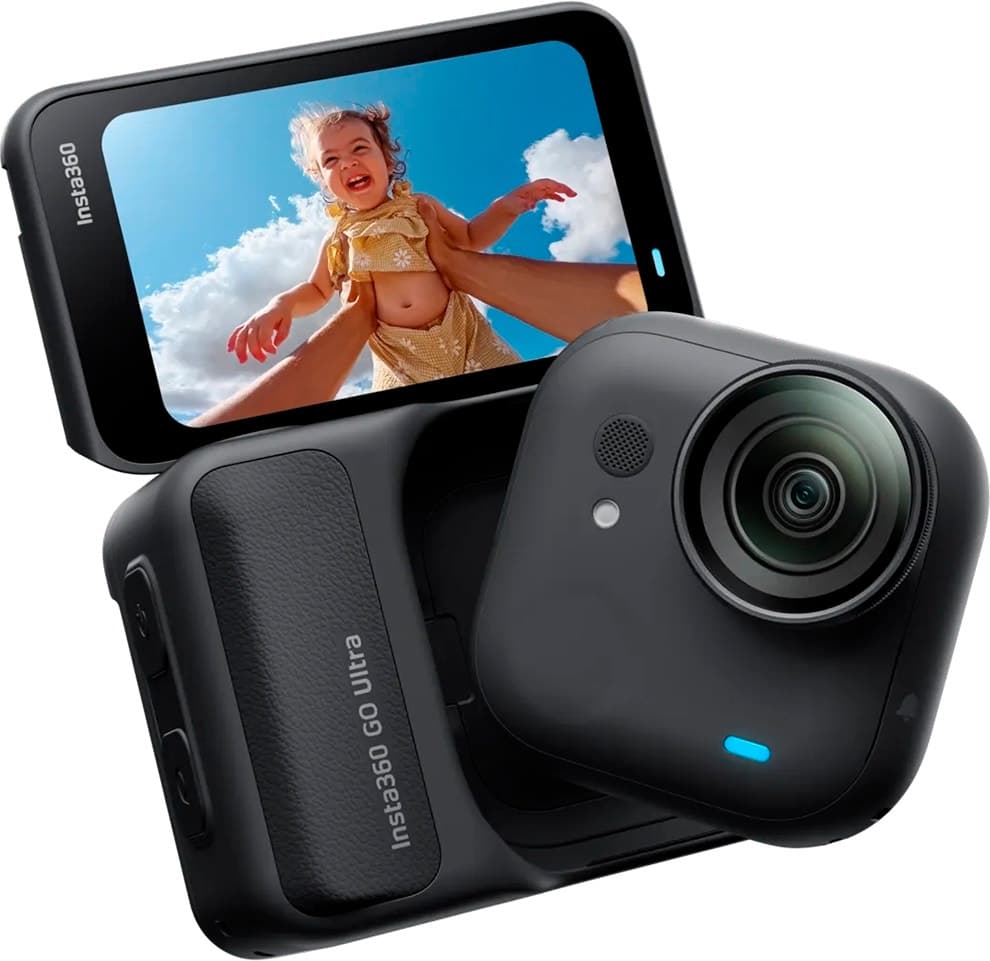 Câmera Insta360 Go Ultra 4K Hands Free (GOUltra02) Midnight Black