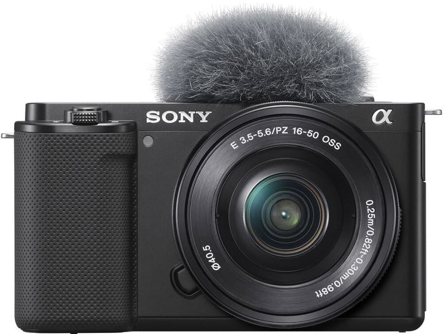 Câmera Mirrorless Sony Zv-E10 Kit 16-50MM F3.5-5.6 Oss Preta