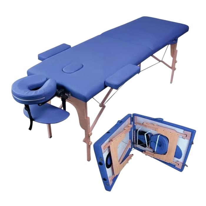 Mesa de Massagem Importacion China Azul Extremo Ovalada
