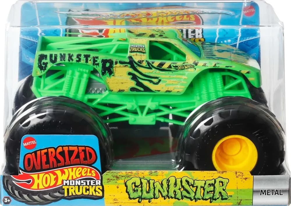 Caminhão Monster Trucks Gunkster Mattel