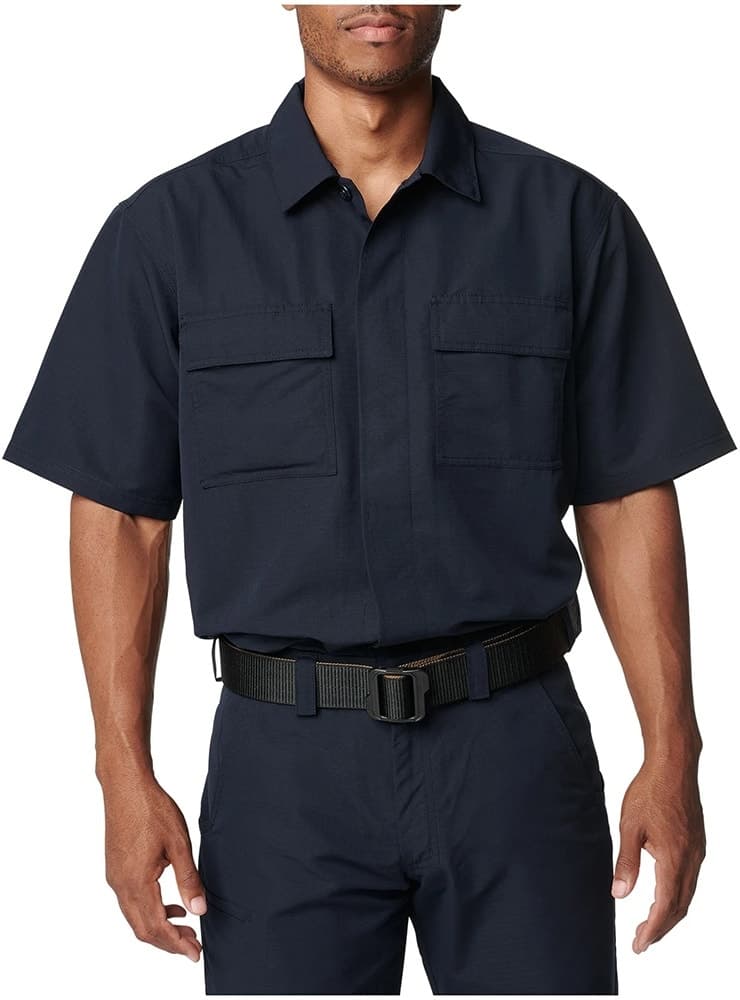 Camisa Masculina 5.11 Tactical Fast-Tac Tdu 71379-724 Marinho Escuro