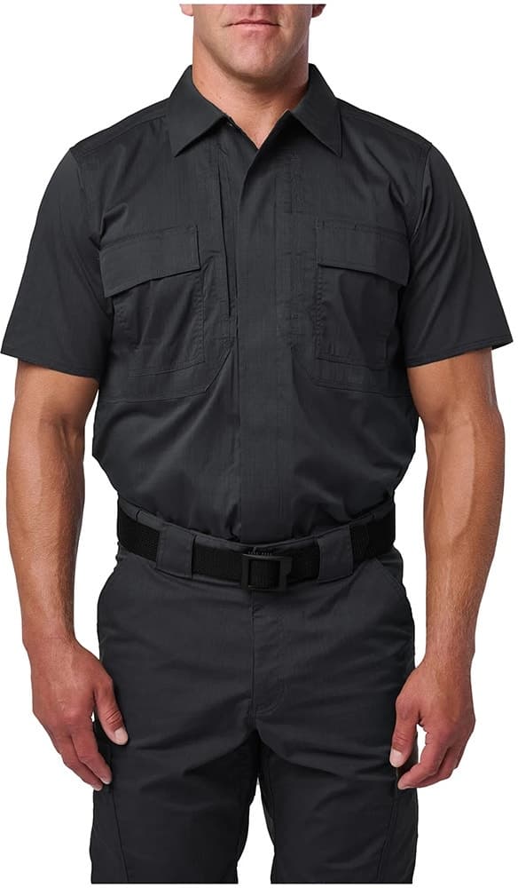 Camisa Tdu Ripstop 5.11 Tactical Flex-Tac 71095-724 Marinho Escuro