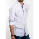 Camisa La Martina Masculino Jmcm60 05 Branco Tam. 05