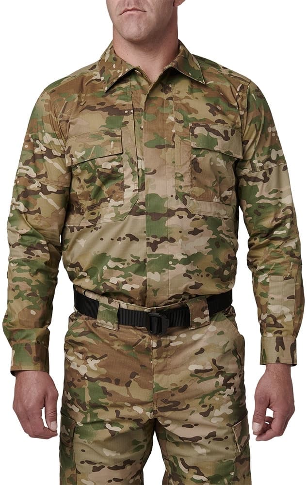 Camisa Manga Longa 5.11 Tactical Flec-Tac Tdu Rp 72250MCABR-169 Multicam
