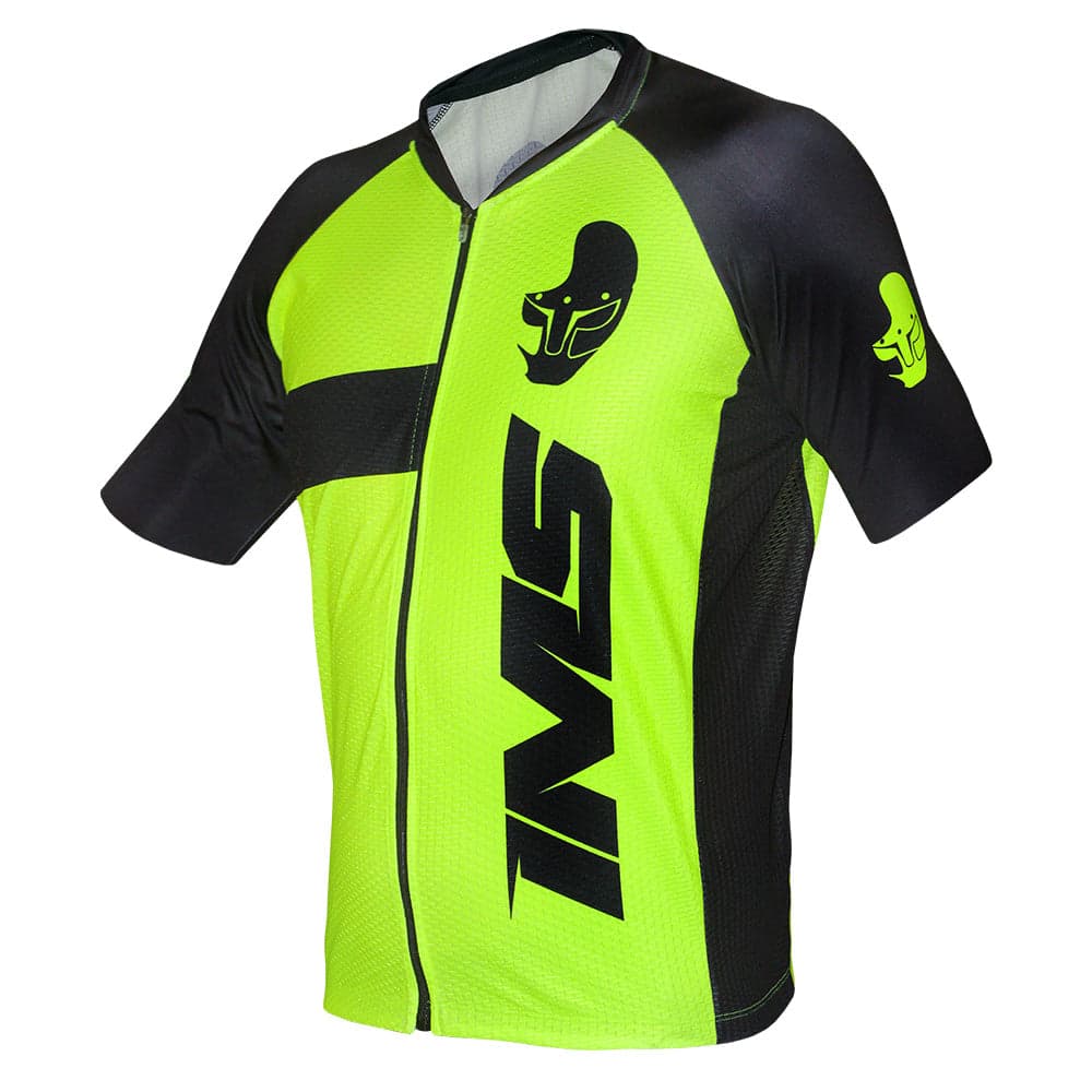 Camisa para Bike Ims Adventure Preto/Fluor