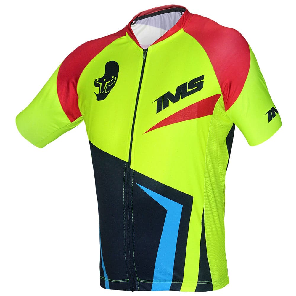 Camisa para Bike Ims Elite Fluor/Vermelho