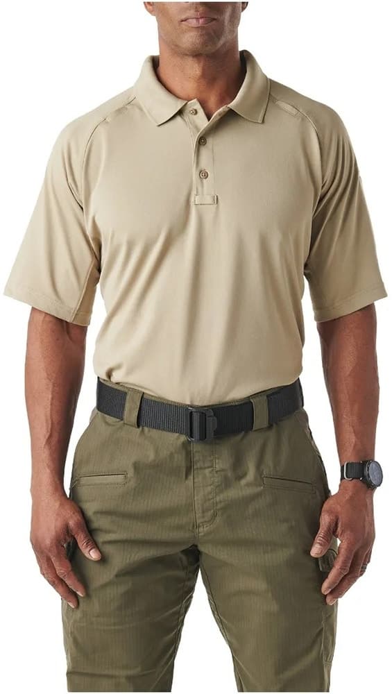 Camisa Polo 5.11 Tactical Performance 71049-160 Prateado Tan - Masculina