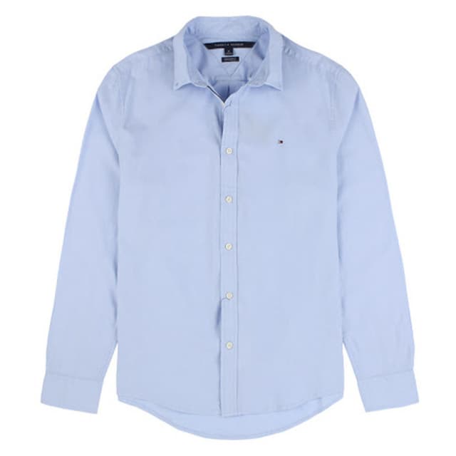 Camisa Tommy Hilfiger Masculino C8178A4322 Xxl Azul Claro Tam. Xxl