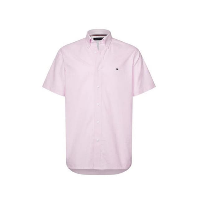 Camisa Masculina Tommy Hilfiger MW0MW12642 S Rosa Pálido