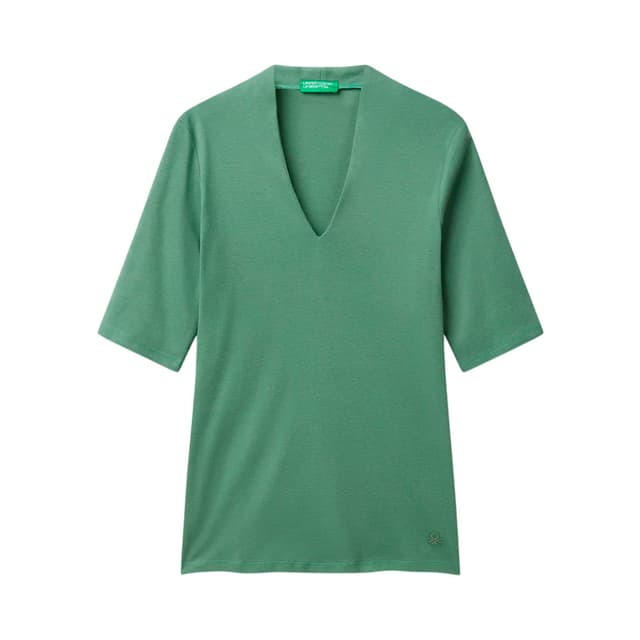 Camiseta Benetton Feminino 3GA2D400U