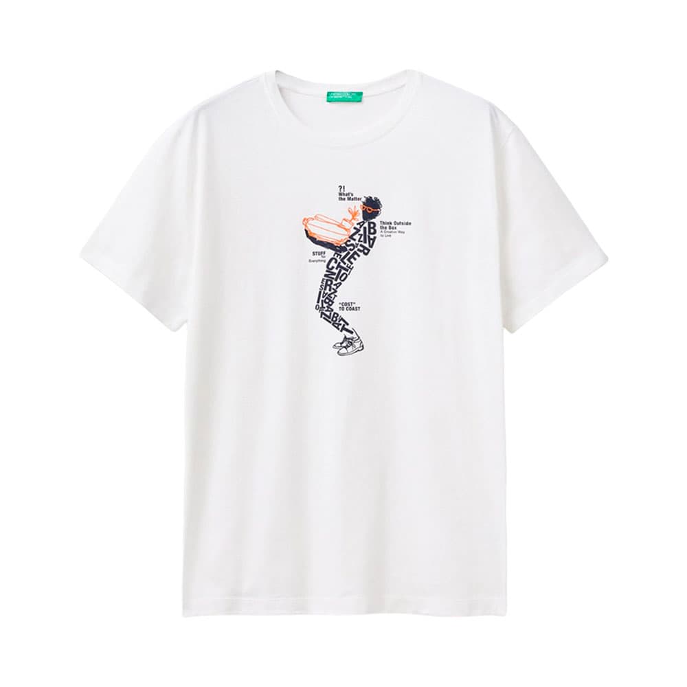 Camiseta Benetton 3YR3U104T 074