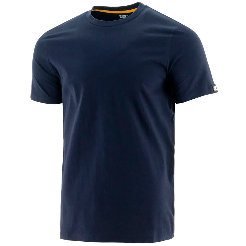 Camiseta Masculina Caterpillar Essentials Tee Azul