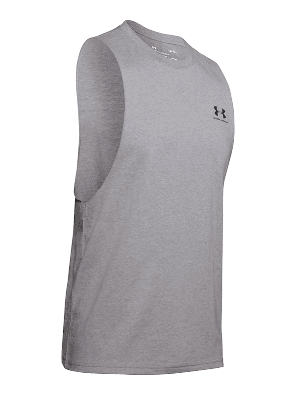 Camiseta Esportiva Masculina Under Armour Left Chest Sem Mangas