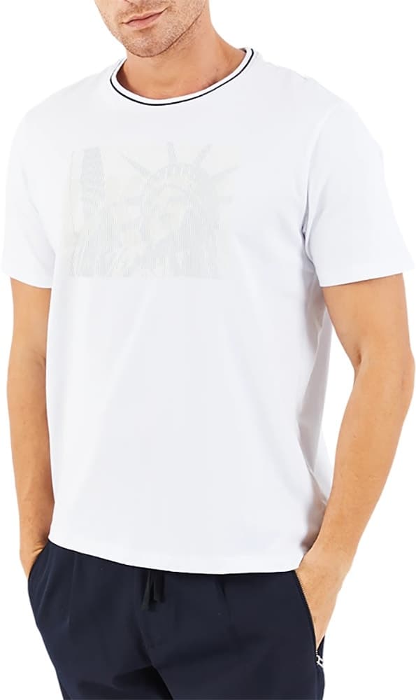 Camiseta Masculina Dkny DK13SK1173-Wht