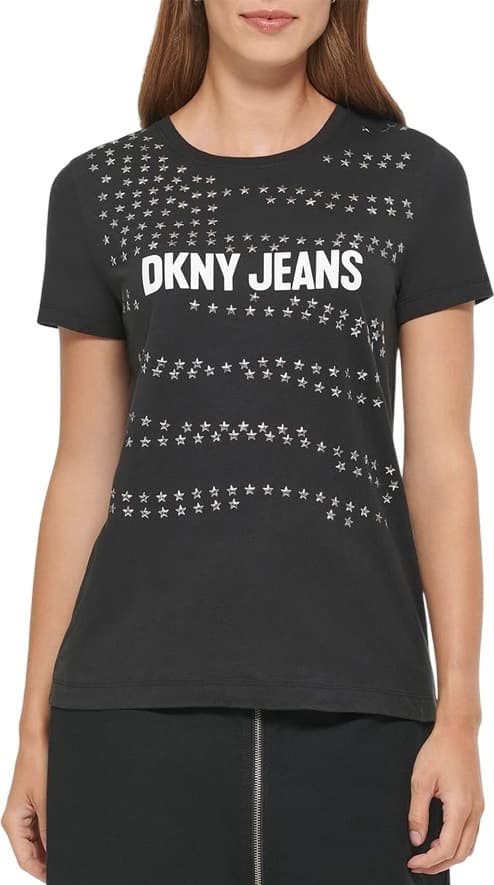 Camiseta Feminina Dkny E2KFYDNA-Blk