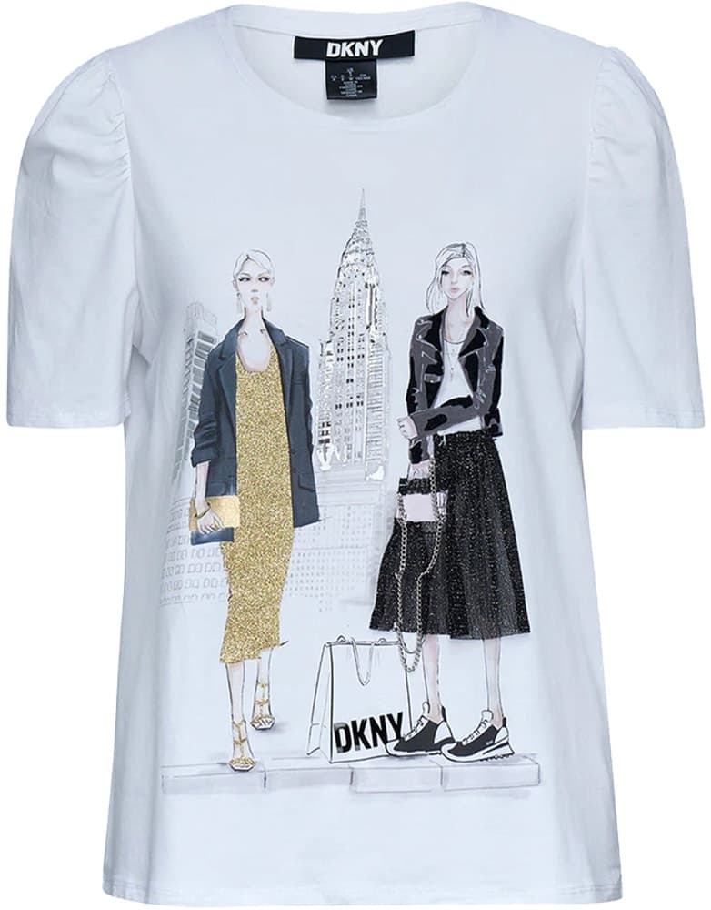 Camiseta Feminina Dkny P3MHGOQX