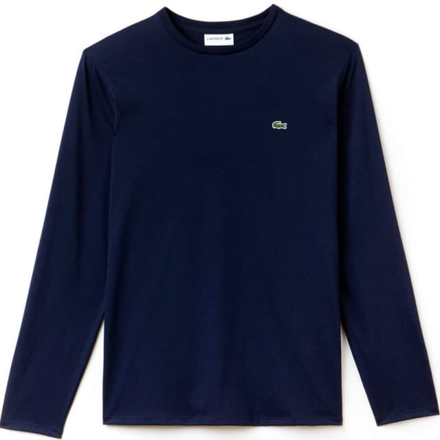 Camiseta Lacoste Masculino Th6712-166 03 Azul