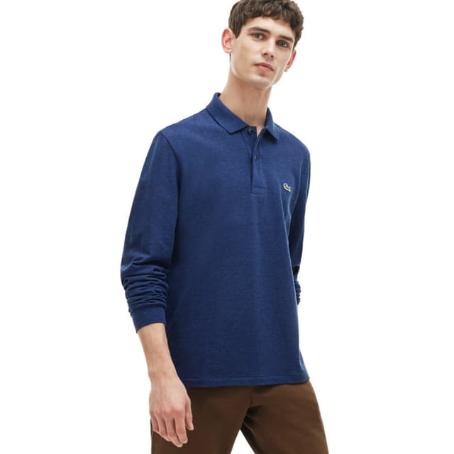 Camiseta Polo Masculina Lacoste L1313-Acc 08 - Azul